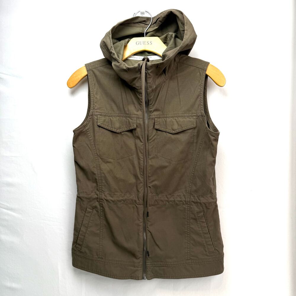 Kuhl Stryka Women's Hooded Vest S Green Outdoor Jacket